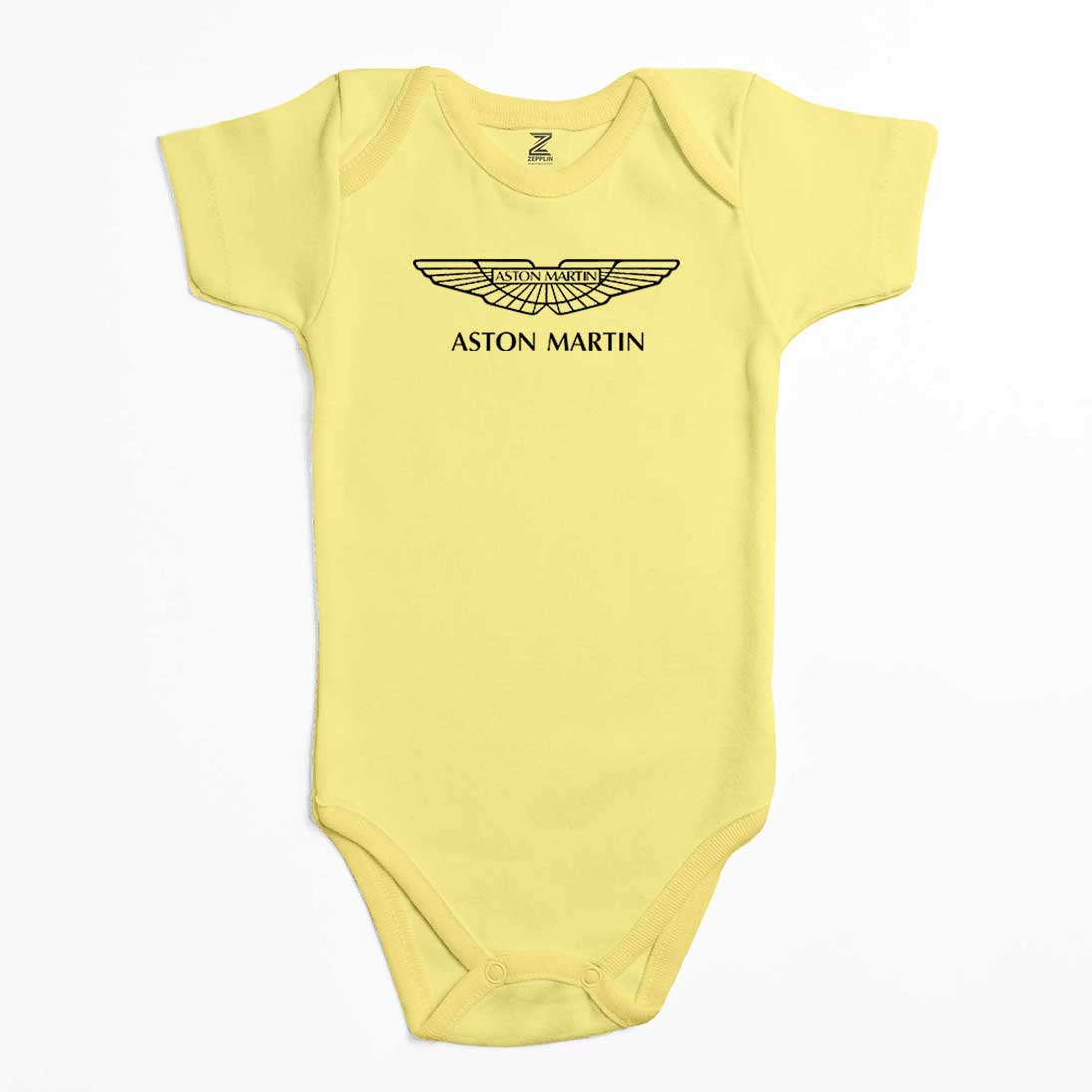 Aston Martin Logo Renkli Bebek Body Zıbın