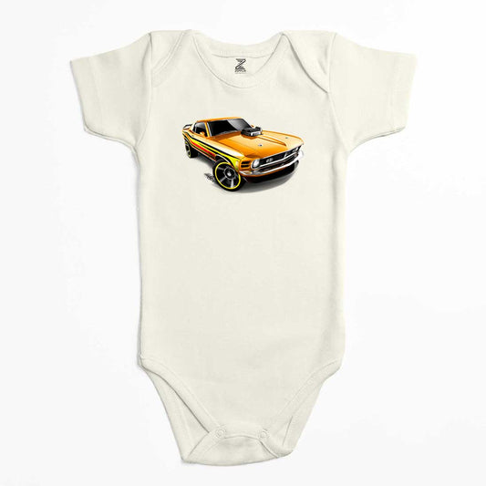Ford Mustang Mach 1 Renkli Bebek Body Zıbın