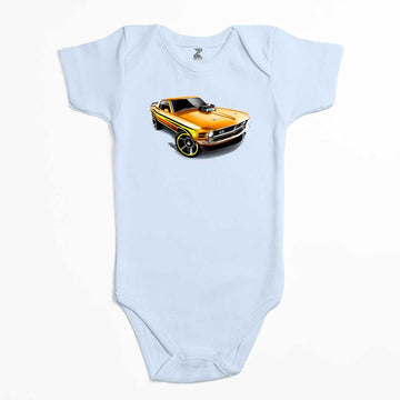 Ford Mustang Mach 1 Renkli Bebek Body Zıbın