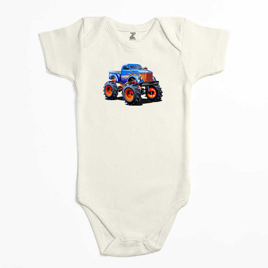 Canavar Kamyon SUV Renkli Bebek Body Zıbın