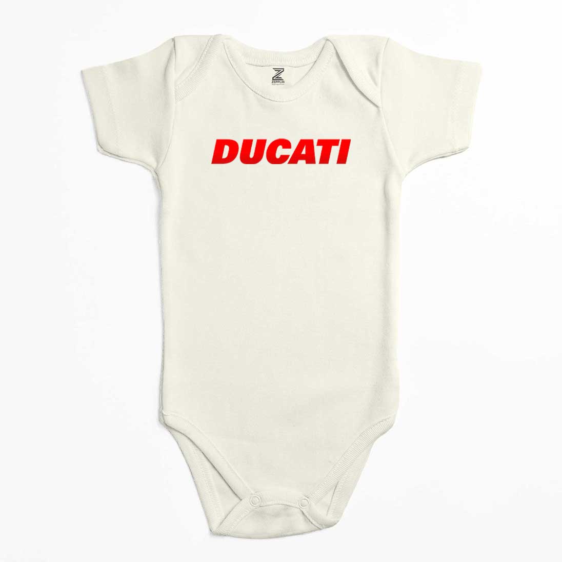 Ducati Red Logo Renkli Bebek Body Zıbın