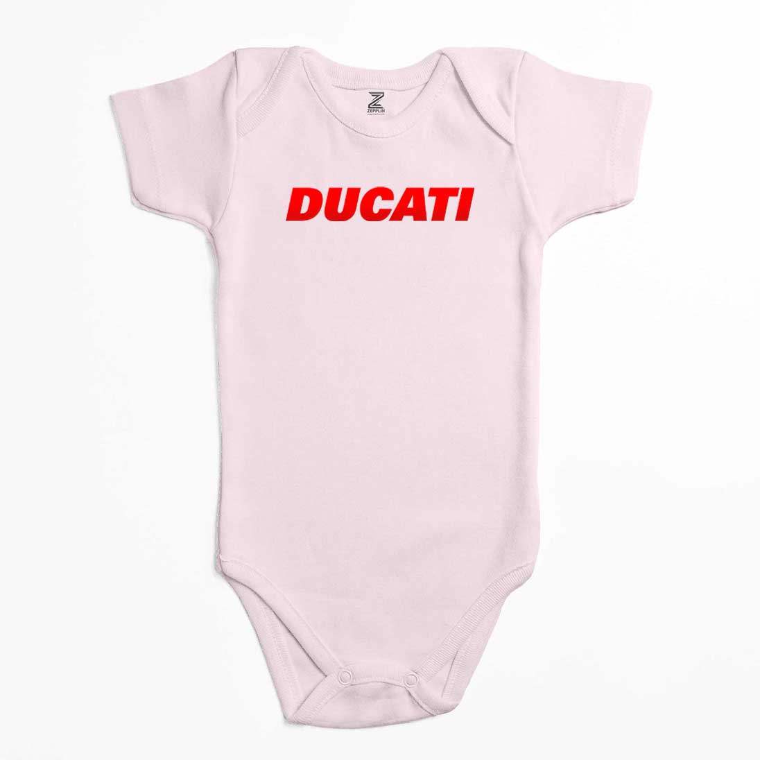 Ducati Red Logo Renkli Bebek Body Zıbın