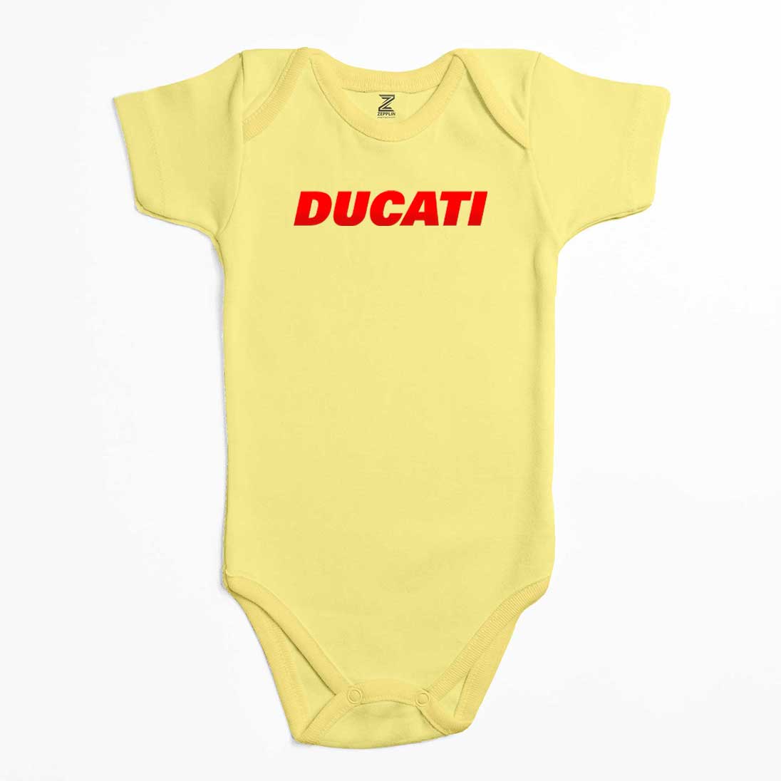 Ducati Red Logo Renkli Bebek Body Zıbın