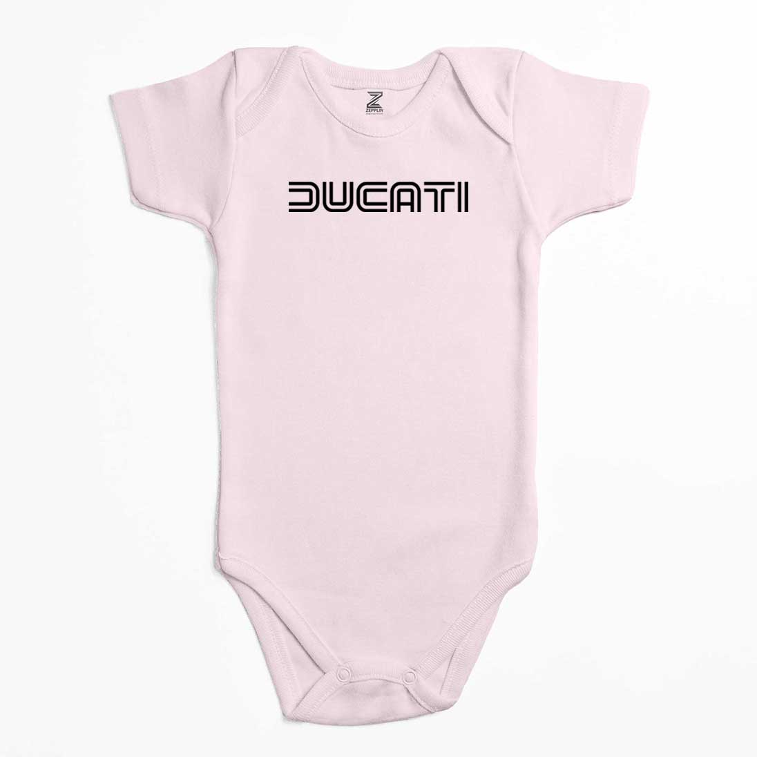 Ducati Text Renkli Bebek Body Zıbın