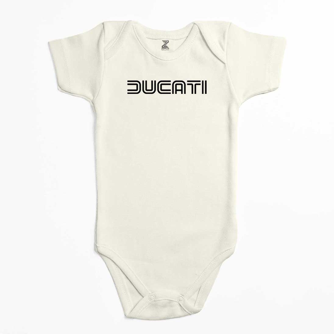 Ducati Text Renkli Bebek Body Zıbın