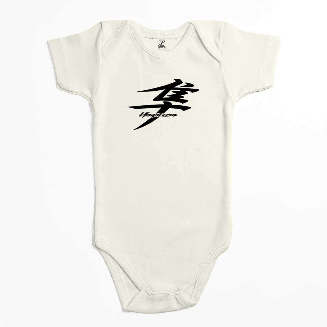 Hayabusa Logo Text Renkli Bebek Body Zıbın