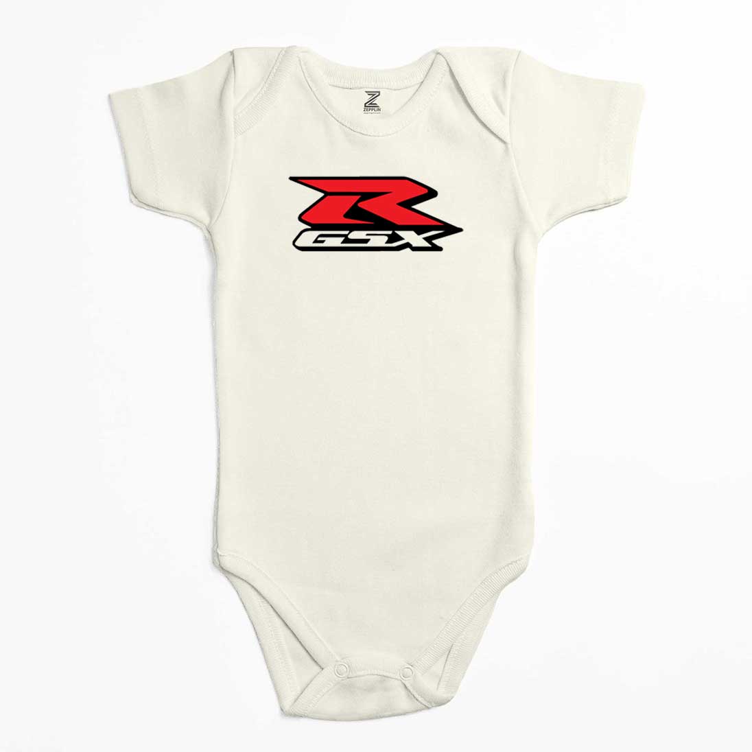 Suzuki GSX R Logosu Renkli Bebek Body Zıbın