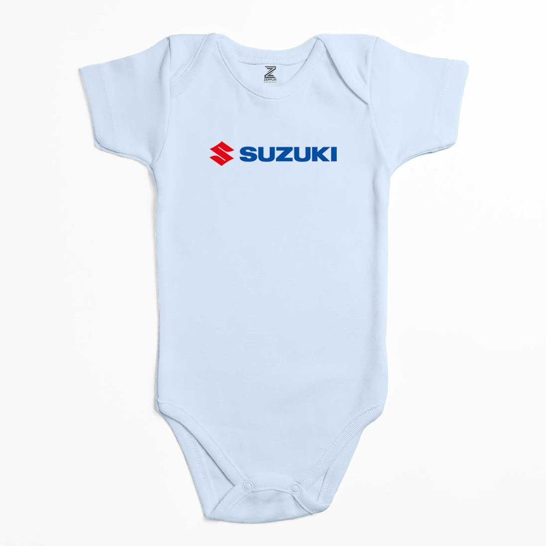 Suzuki Motorcycle Logo Renkli Bebek Body Zıbın