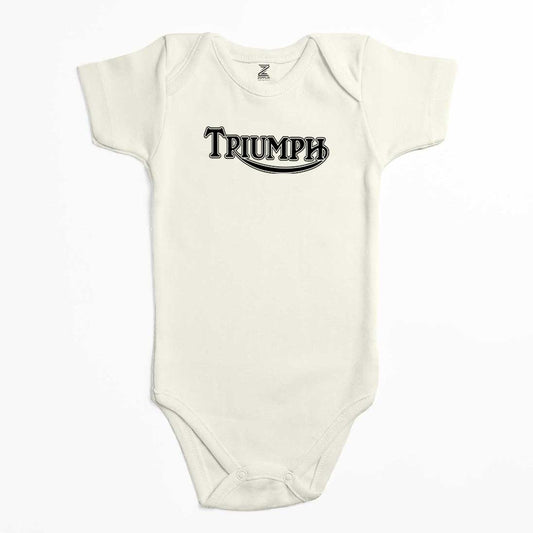Triumph Motorcycles Logo Renkli Bebek Body Zıbın
