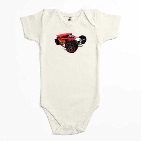 HOT WHEELS Skull Car Renkli Bebek Body Zıbın