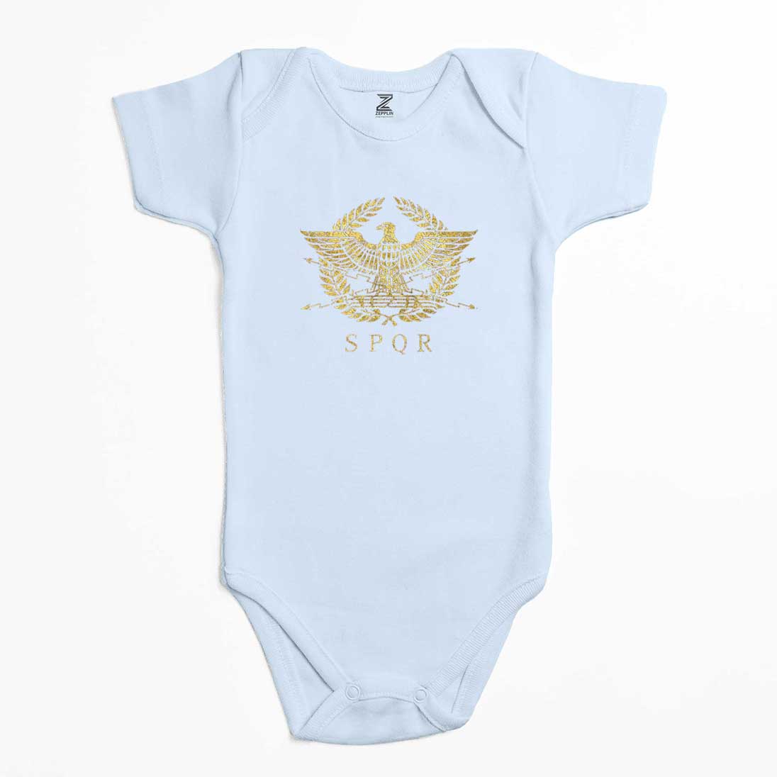 Roman Empire Emblem Renkli Bebek Body Zıbın