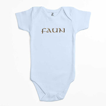 Faun Color Logo Renkli Bebek Body Zıbın