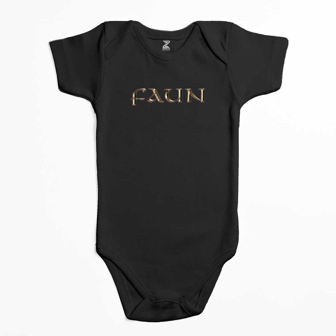 Faun Color Logo Renkli Bebek Body Zıbın