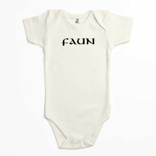Faun Logo Renkli Bebek Body Zıbın