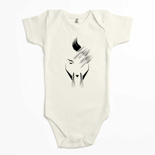 Hayko Cepkin Portre Renkli Bebek Body Zıbın