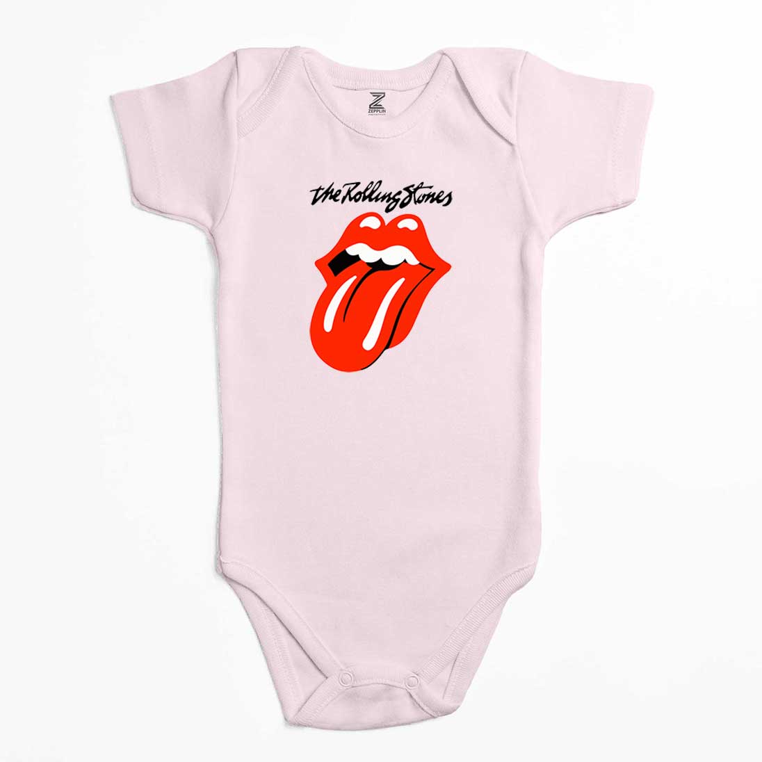 The Rolling Stones Logo Renkli Bebek Body Zıbın