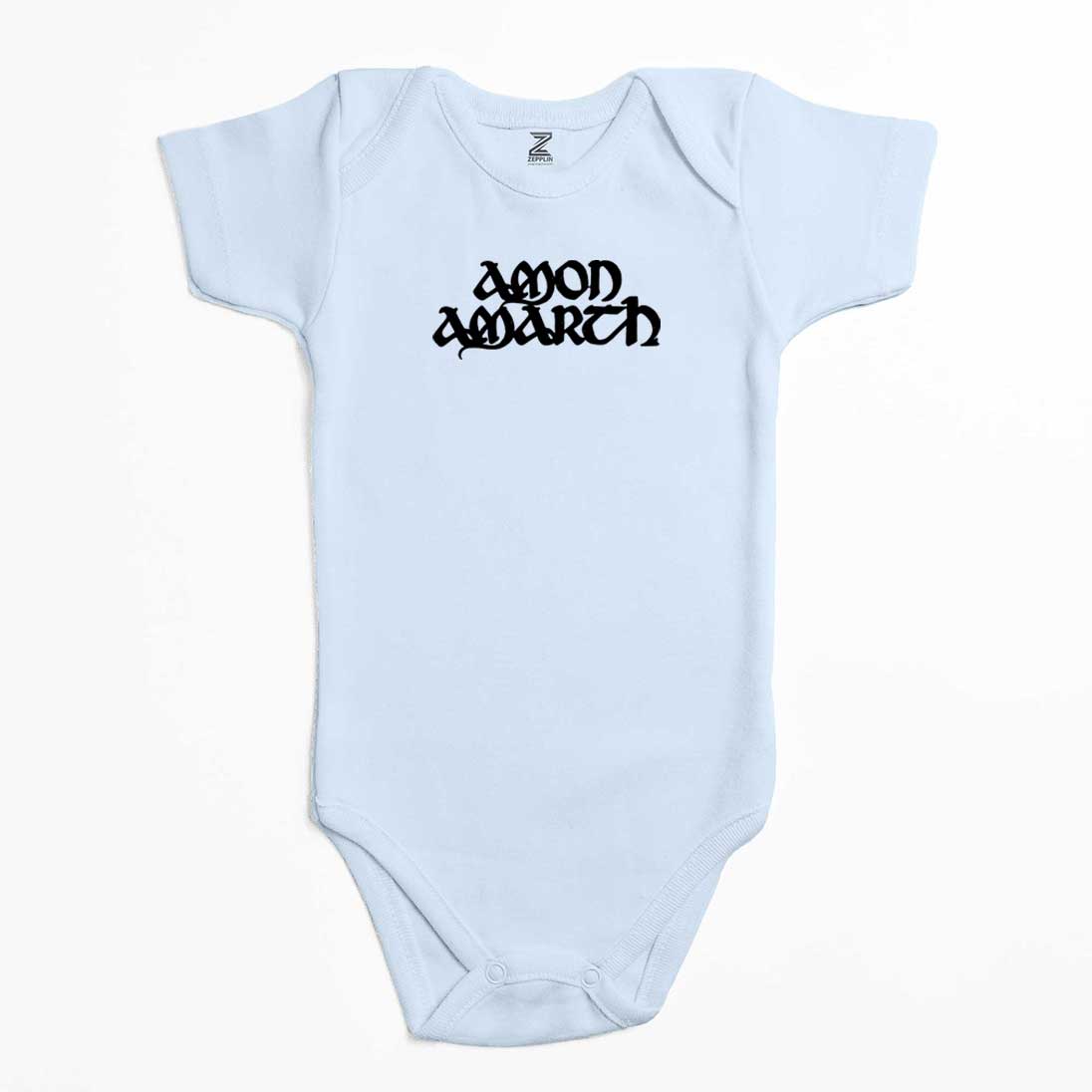 Amon Amarth Text Renkli Bebek Body Zıbın