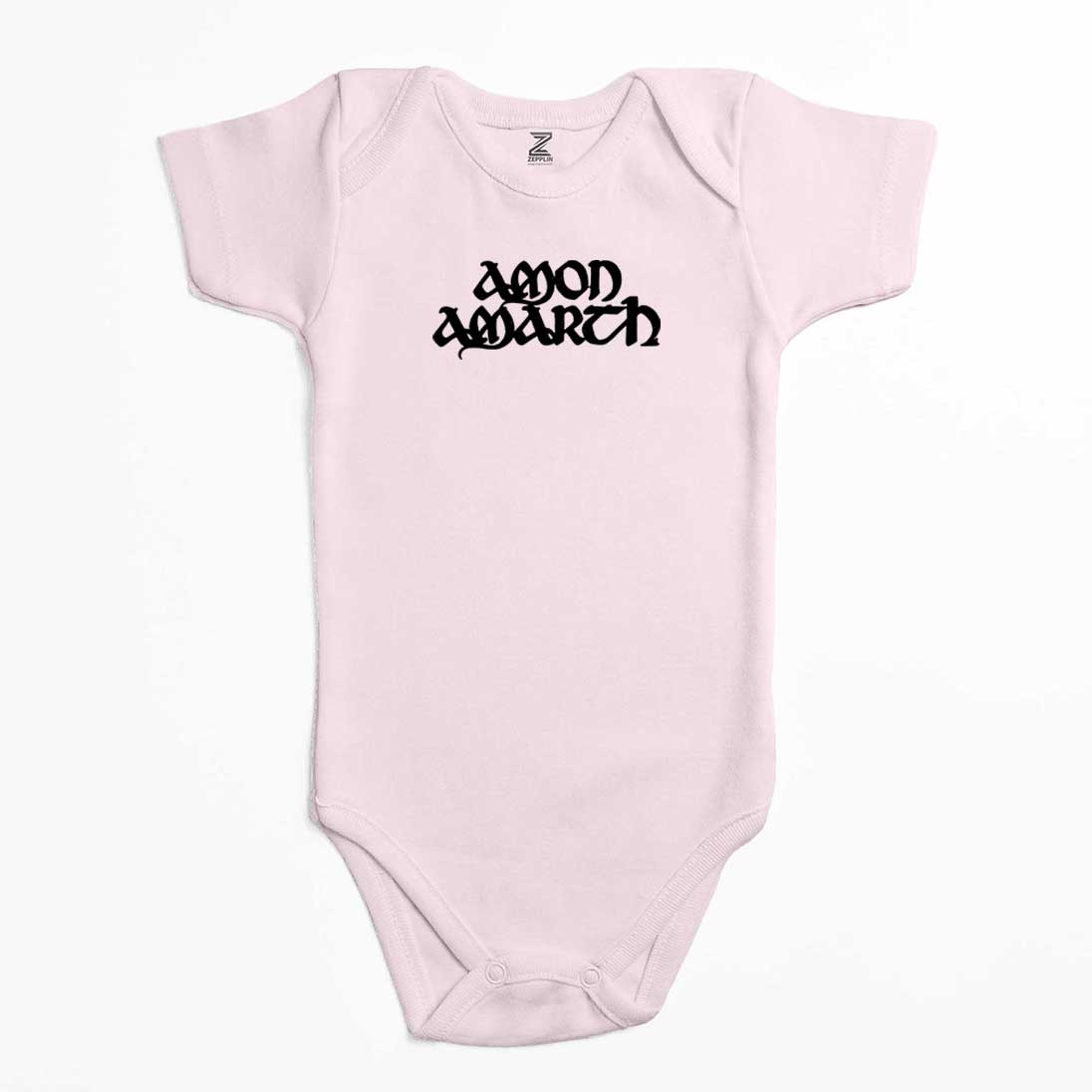 Amon Amarth Text Renkli Bebek Body Zıbın