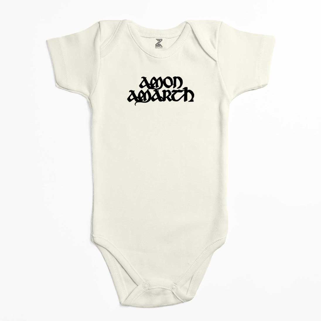 Amon Amarth Text Renkli Bebek Body Zıbın