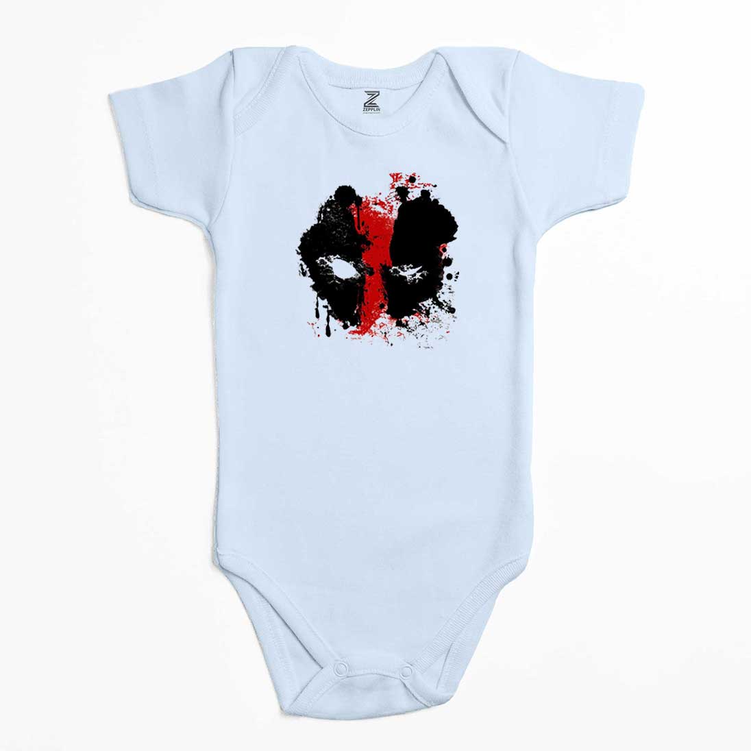 Deadpool Boyama Renkli Bebek Body Zıbın