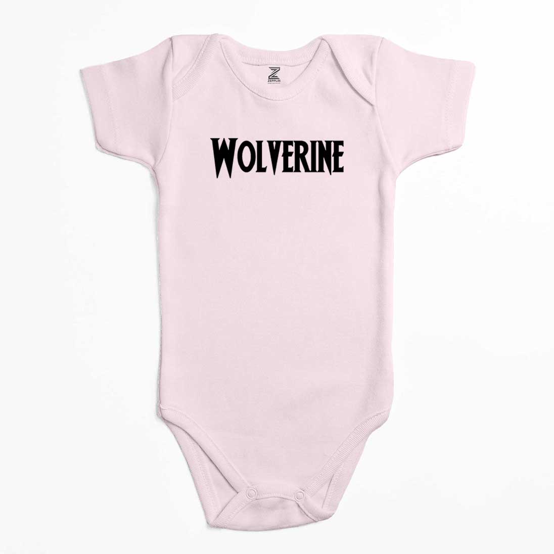 Wolverine Text Renkli Bebek Body Zıbın