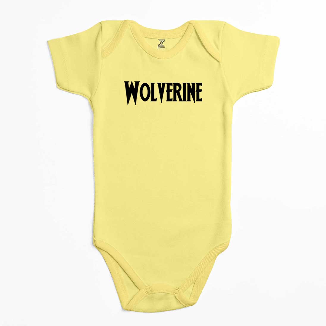 Wolverine Text Renkli Bebek Body Zıbın