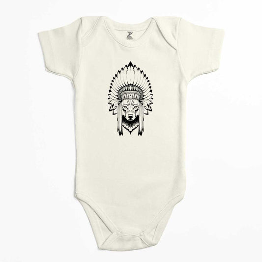 Kızıldereli Wolf Renkli Bebek Body Zıbın