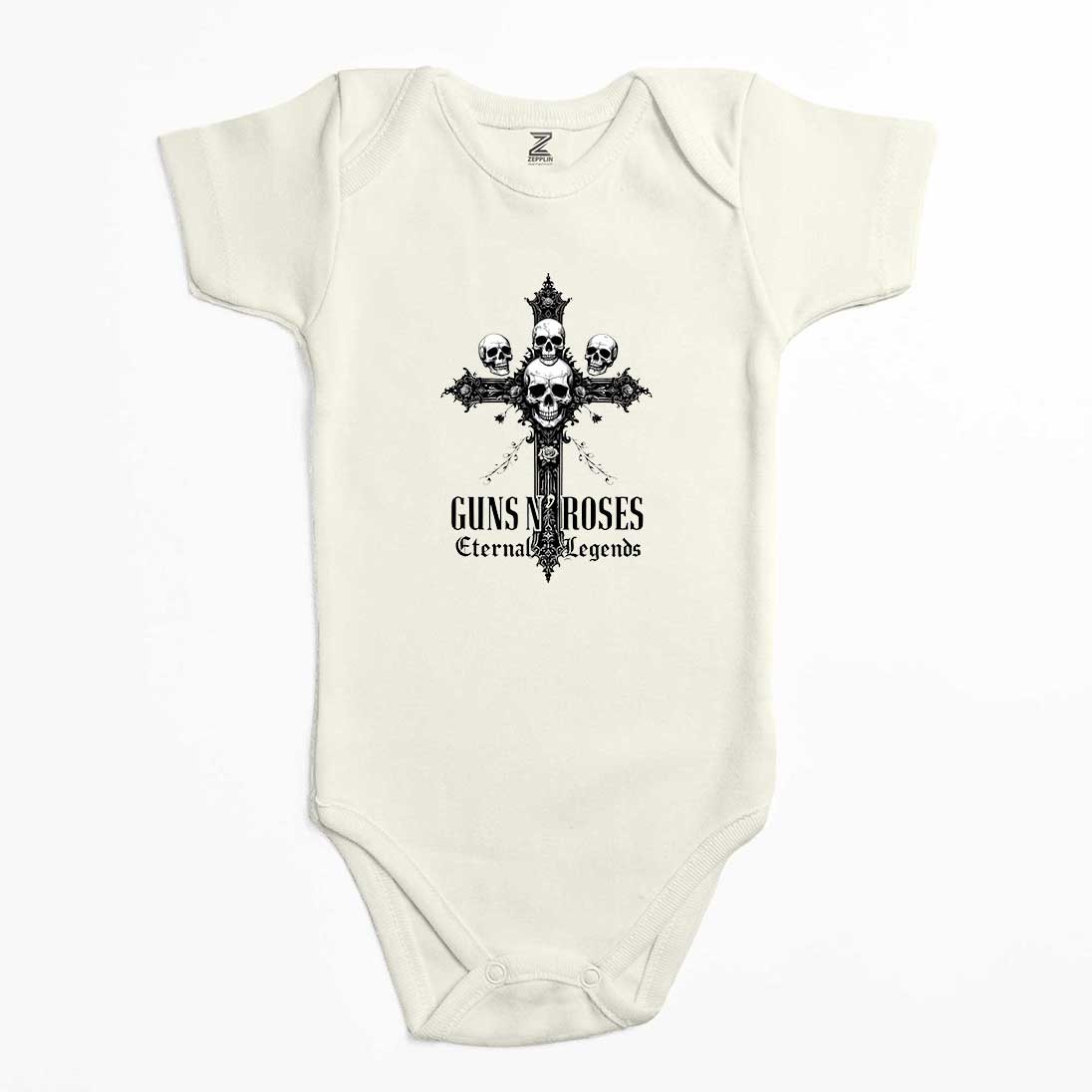 Guns N Roses Eternal Legends Renkli Bebek Body Zıbın