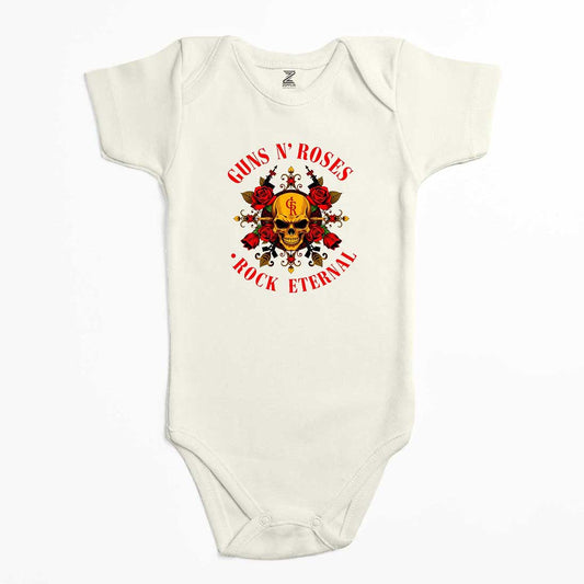 Guns N Roses Rock Eternal Renkli Bebek Body Zıbın
