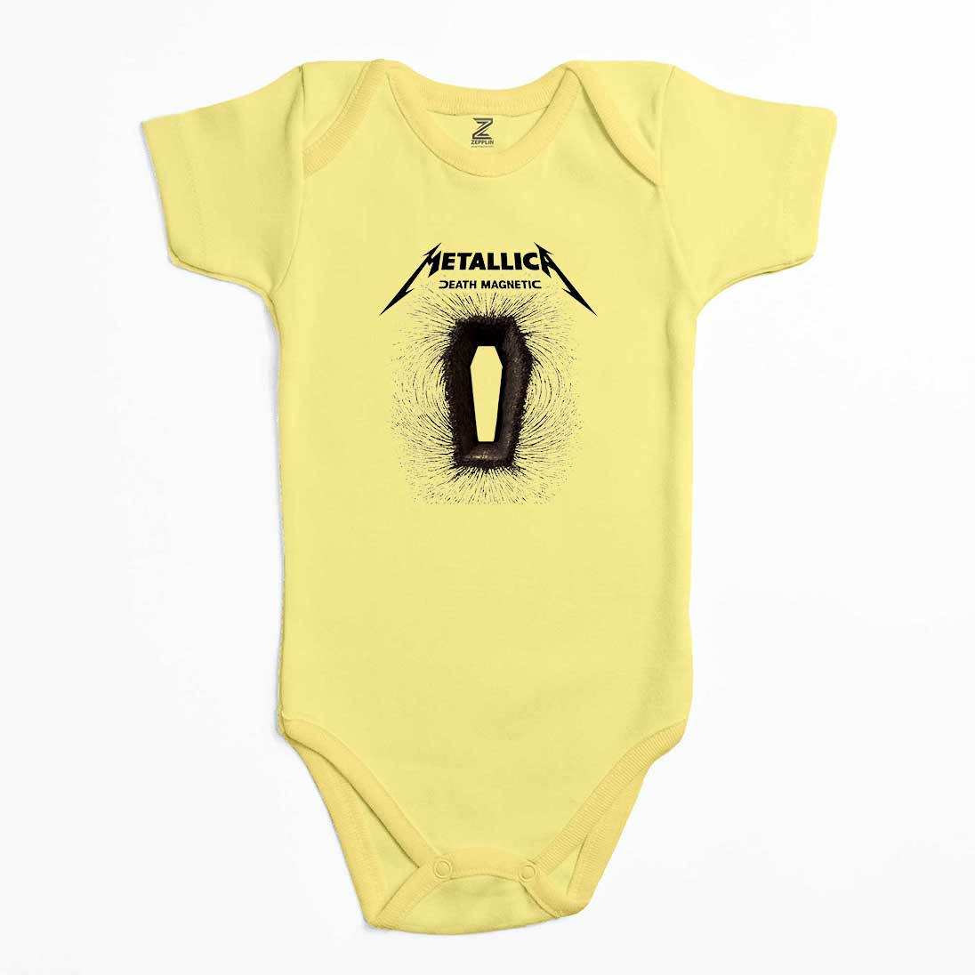 Metallica Death Magnetic Albums Renkli Bebek Body Zıbın
