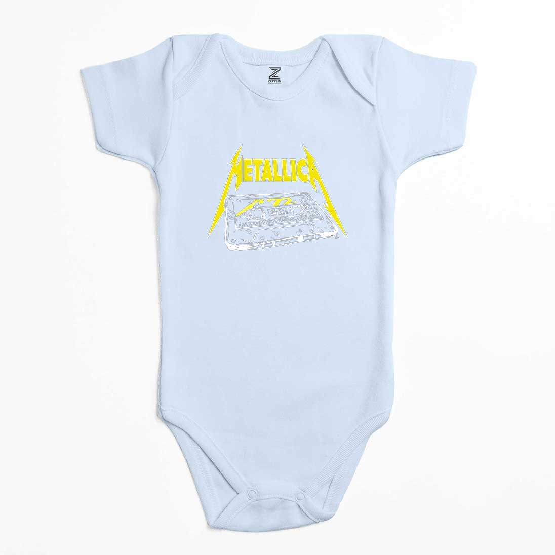Metallica Tape Renkli Bebek Body Zıbın