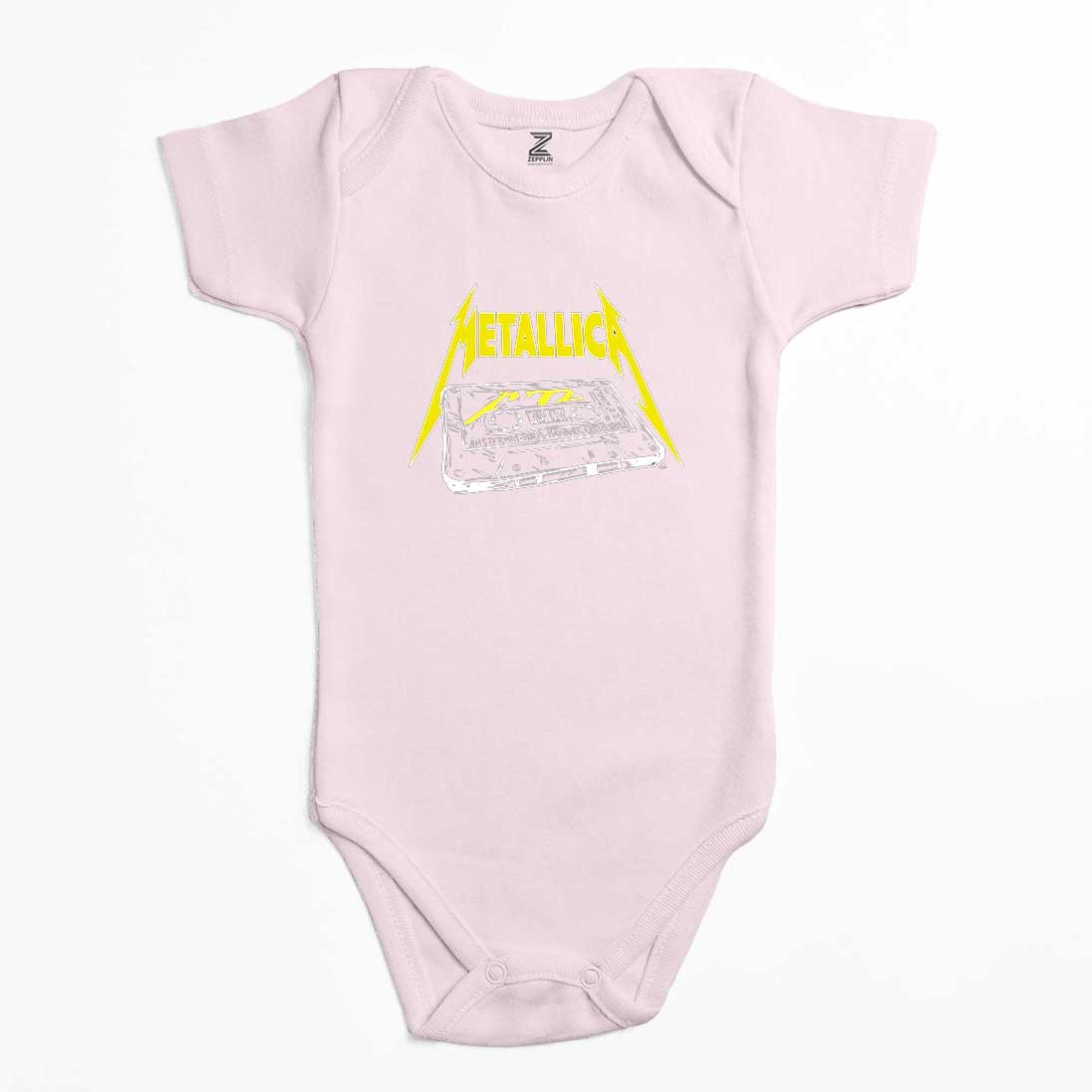 Metallica Tape Renkli Bebek Body Zıbın