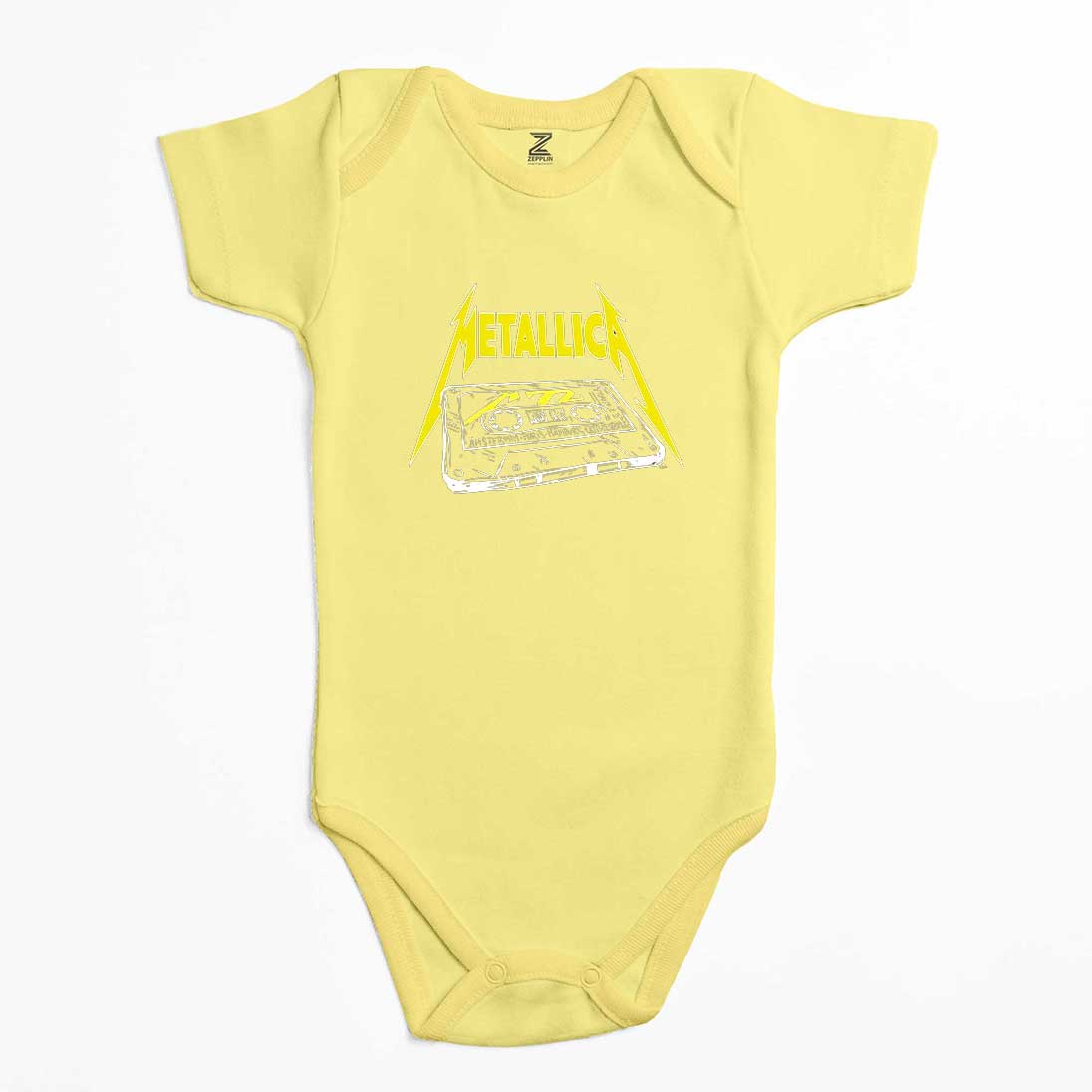Metallica Tape Renkli Bebek Body Zıbın