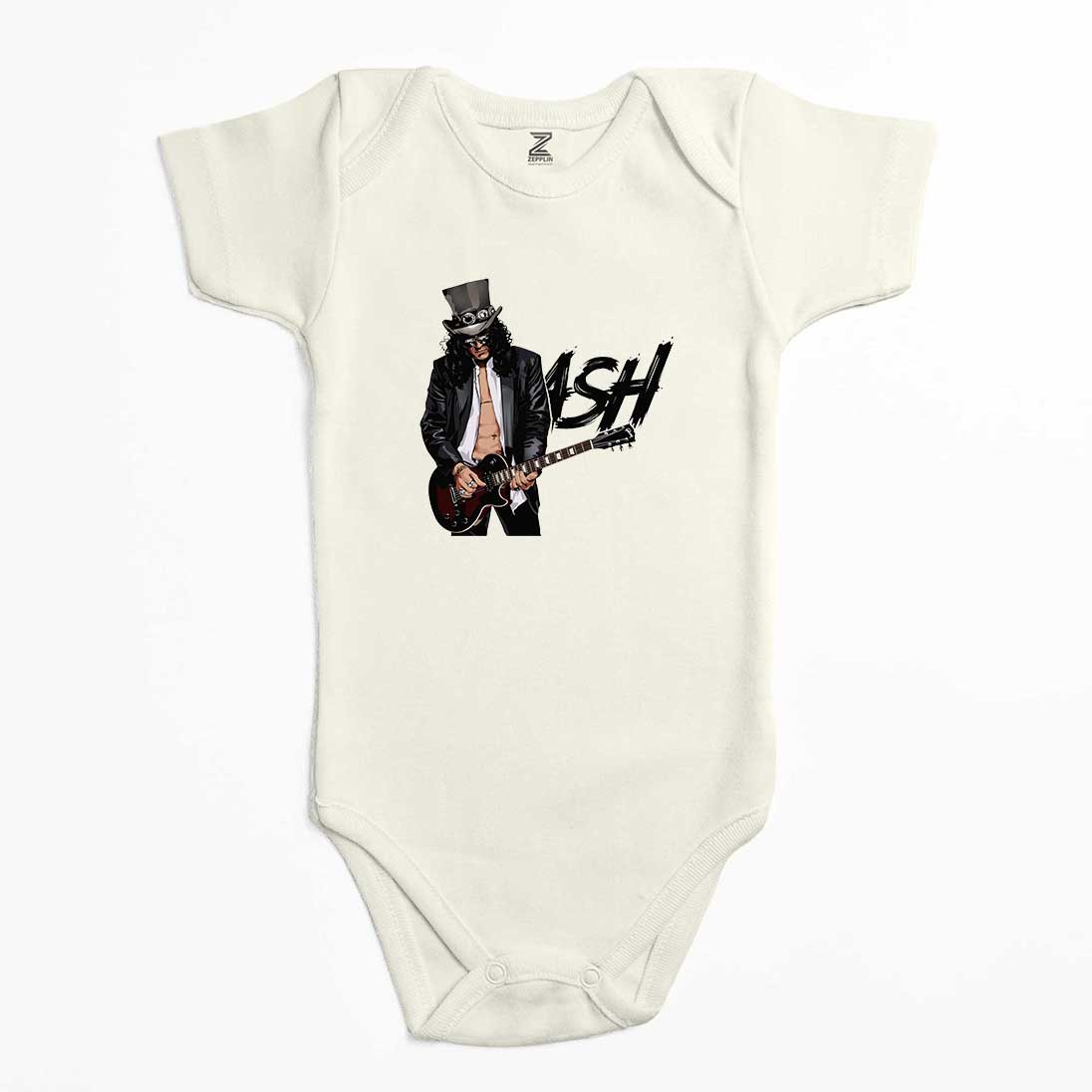 Slash Siluet Logo Renkli Bebek Body Zıbın