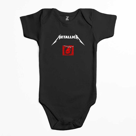 Metallica St.Anger Renkli Bebek Body Zıbın
