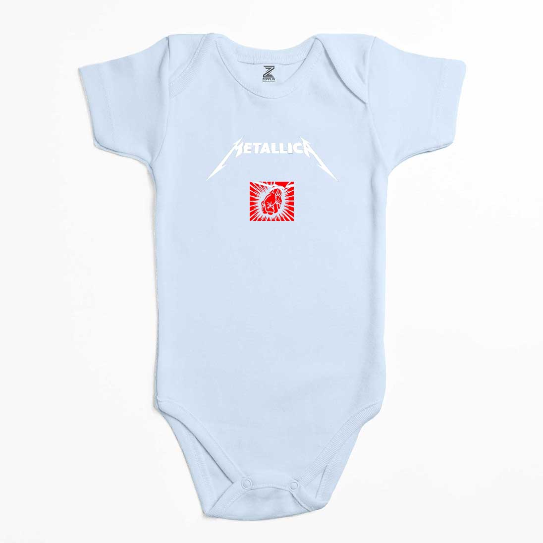 Metallica St.Anger Renkli Bebek Body Zıbın