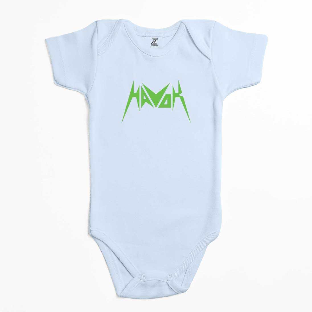 Havok Green Logo Renkli Bebek Body Zıbın
