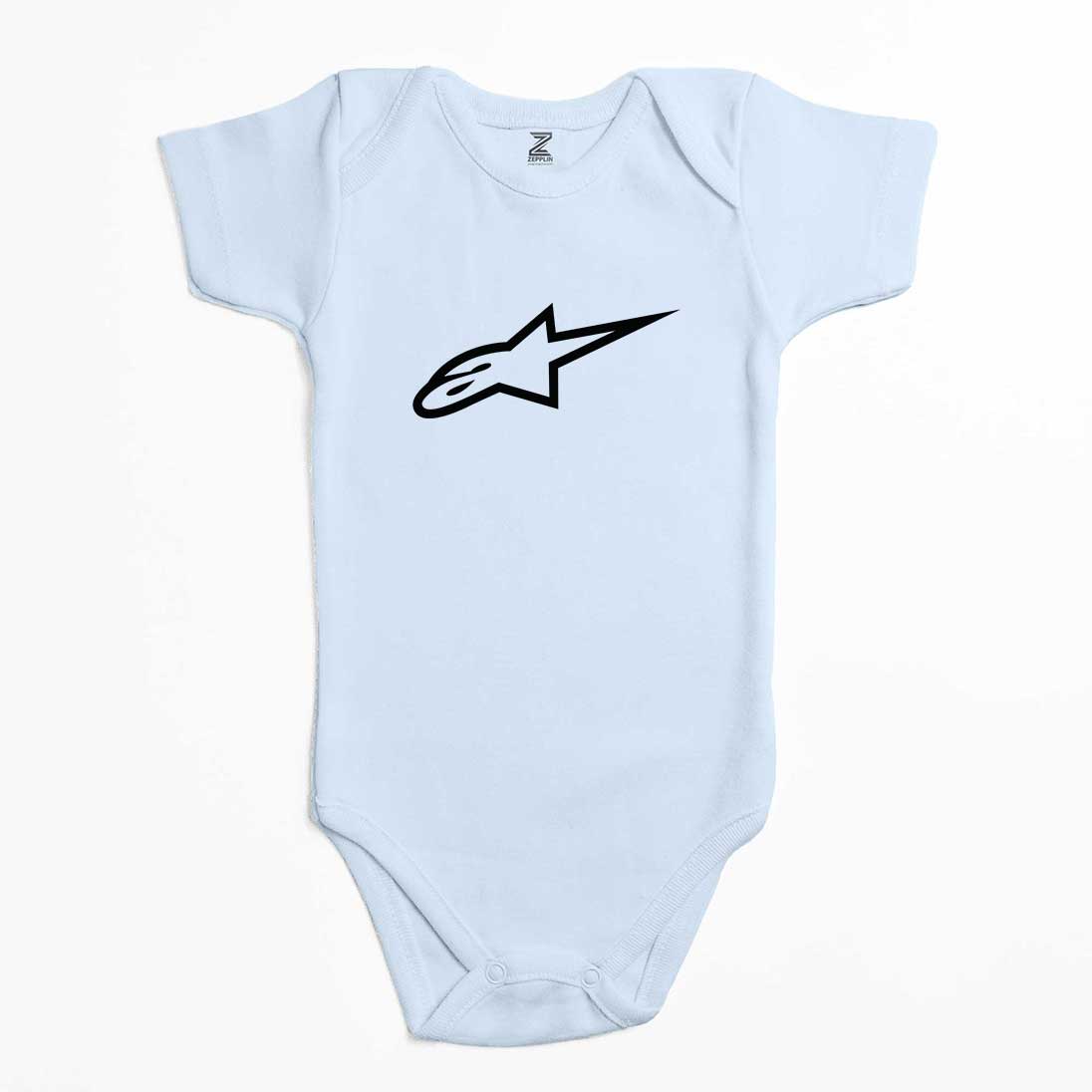 Alpinestars Logo Black Renkli Bebek Body Zıbın