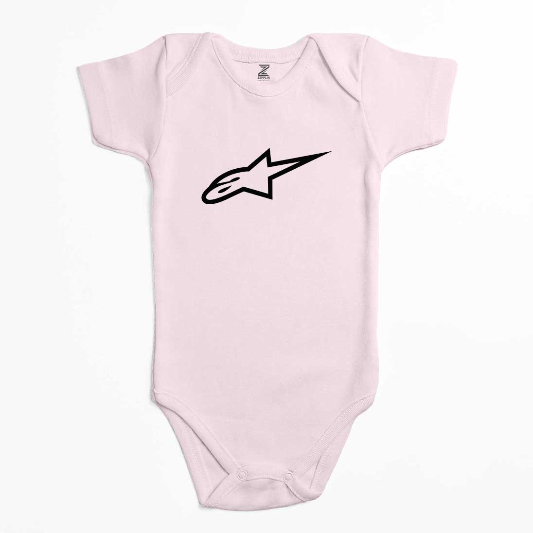 Alpinestars Logo Black Renkli Bebek Body Zıbın