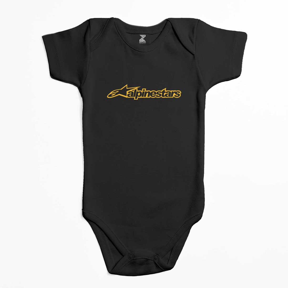 Alpinestars Logo Gold Renkli Bebek Body Zıbın