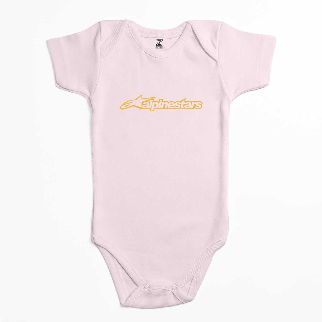 Alpinestars Logo Gold Renkli Bebek Body Zıbın