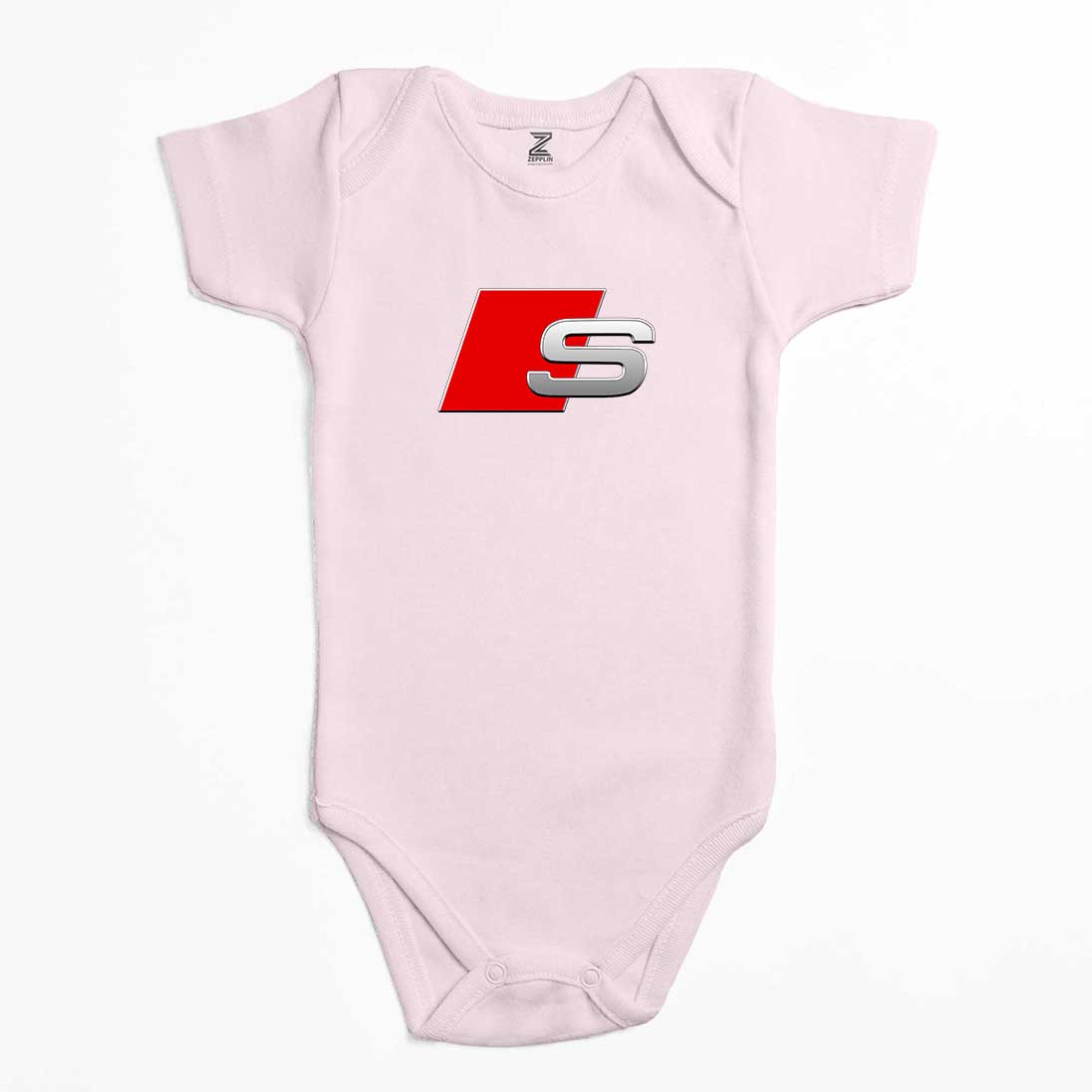 Audi S-Line Logo Renkli Bebek Body Zıbın