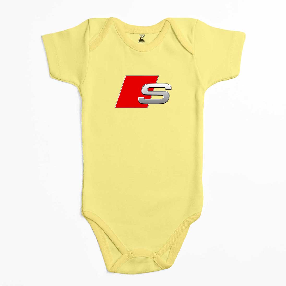 Audi S-Line Logo Renkli Bebek Body Zıbın