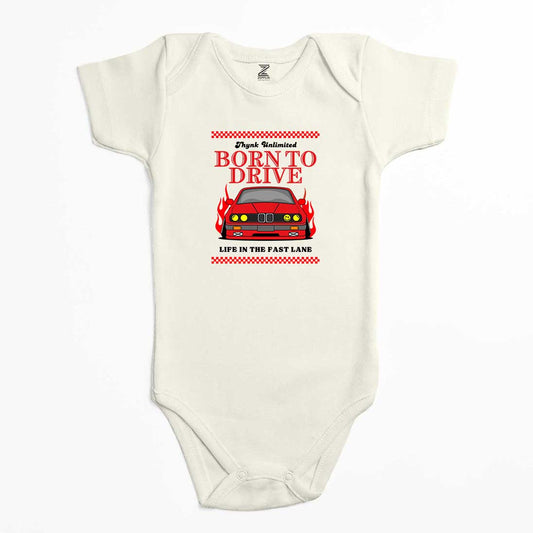 Born To Drive Bmw Renkli Bebek Body Zıbın