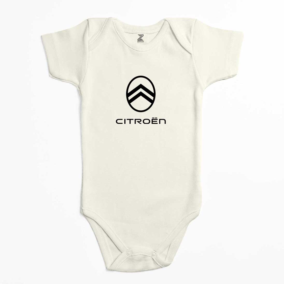 Citroen New Logo Renkli Bebek Body Zıbın