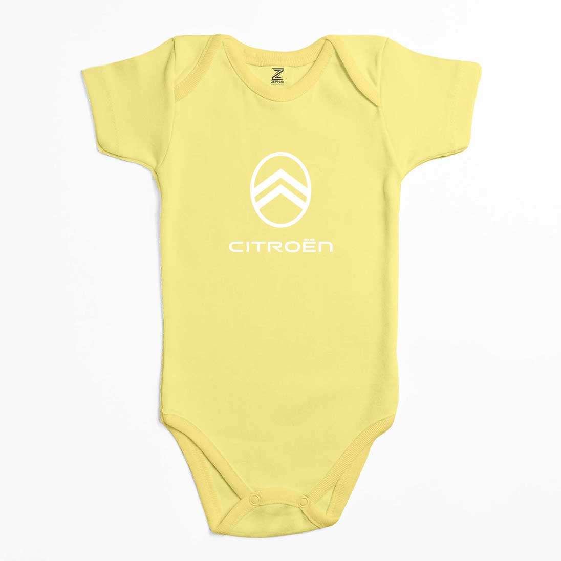 Citroen Text Logo Renkli Bebek Body Zıbın