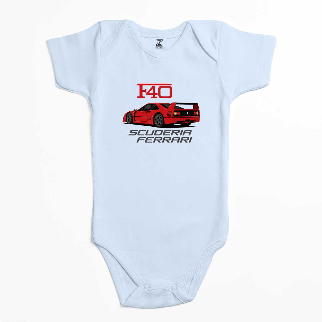 Ferrari F40 Renkli Bebek Body Zıbın
