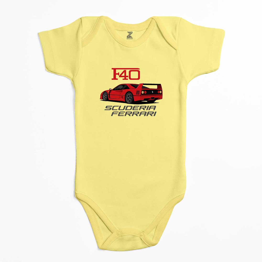 Ferrari F40 Renkli Bebek Body Zıbın