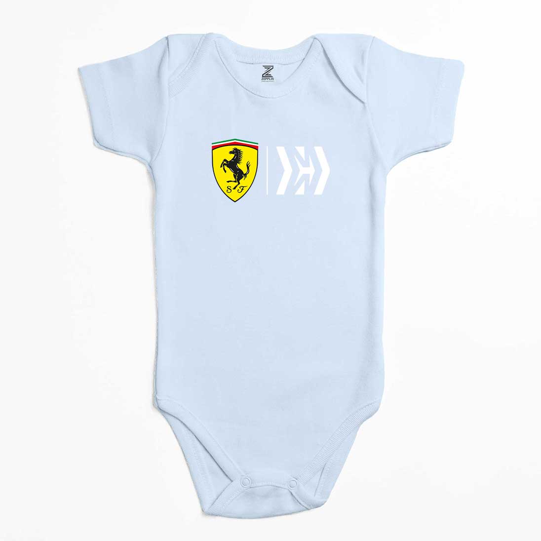 Scuderia Ferrari Mission Renkli Bebek Body Zıbın