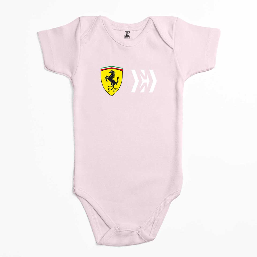 Scuderia Ferrari Mission Renkli Bebek Body Zıbın